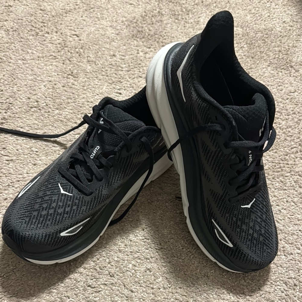 Hoka Black Athletic Shoes